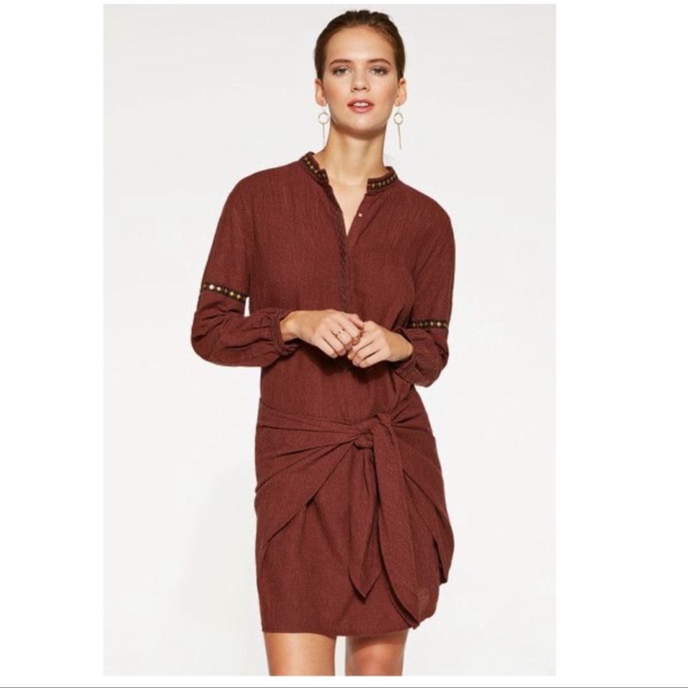 Ulla Johnson Lizzie Dress in Brown